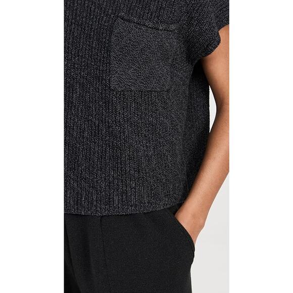 Free People Black Freya Sweater Women’s Size XS Cozy Knit Pullover New - Picture 5 of 7